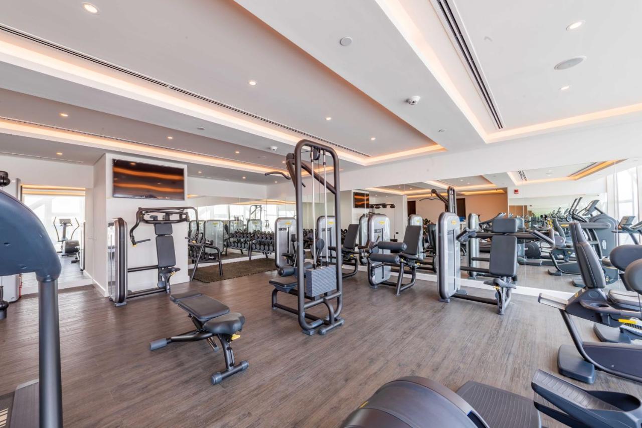 Shaza Doha Hotell Exteriör bild The gym at the hotel