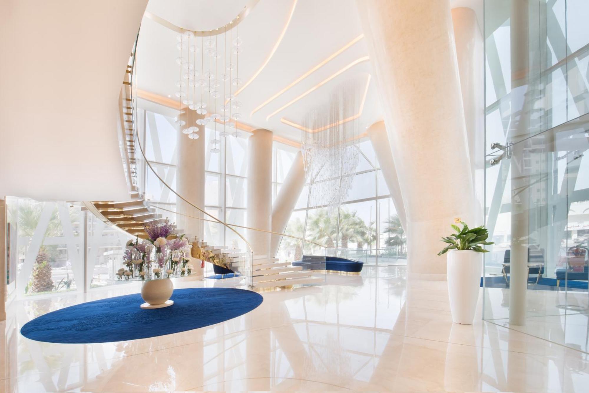 Shaza Doha Hotell Exteriör bild Lobby