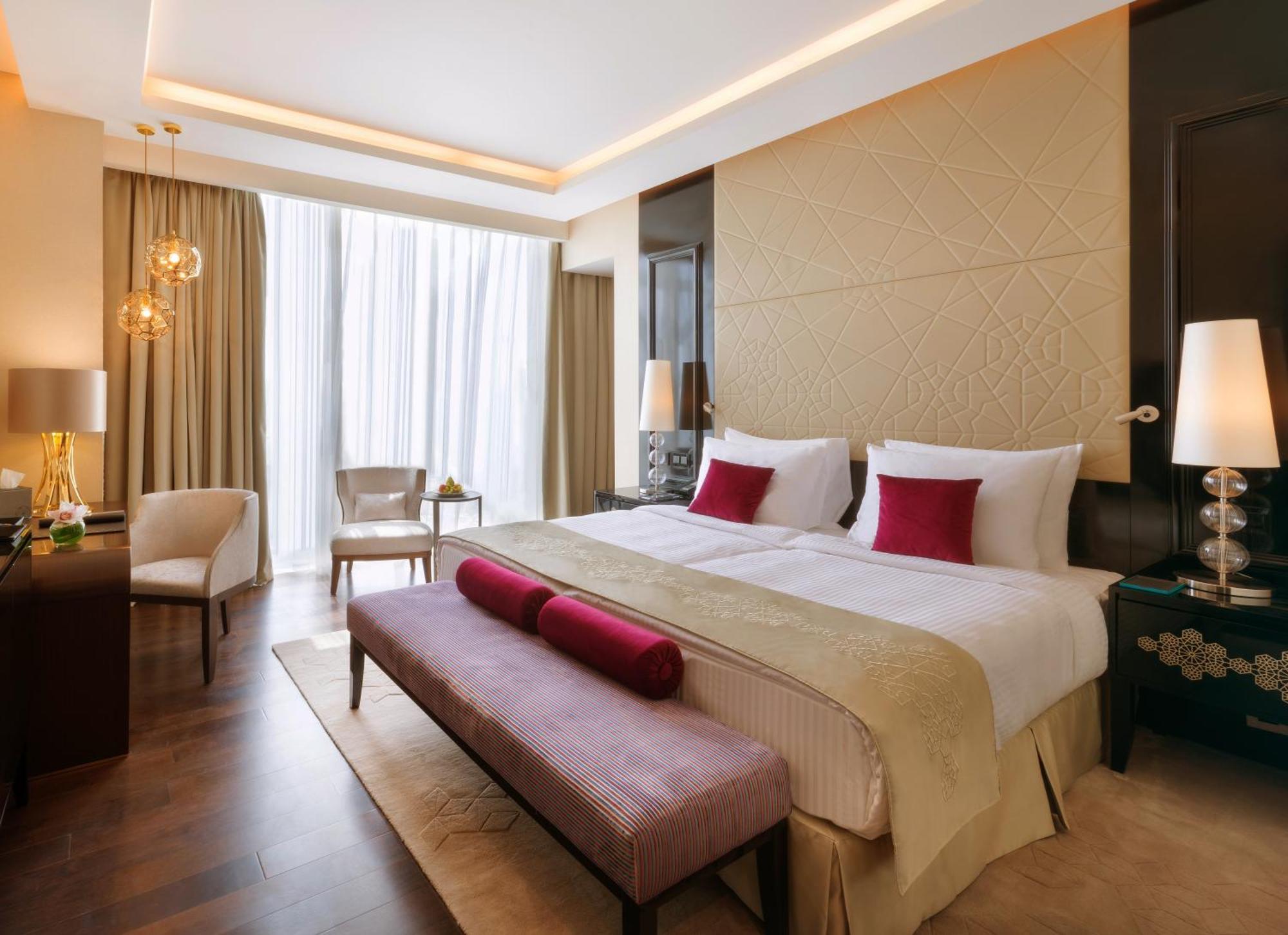 Shaza Doha Hotell Exteriör bild Deluxe Room
