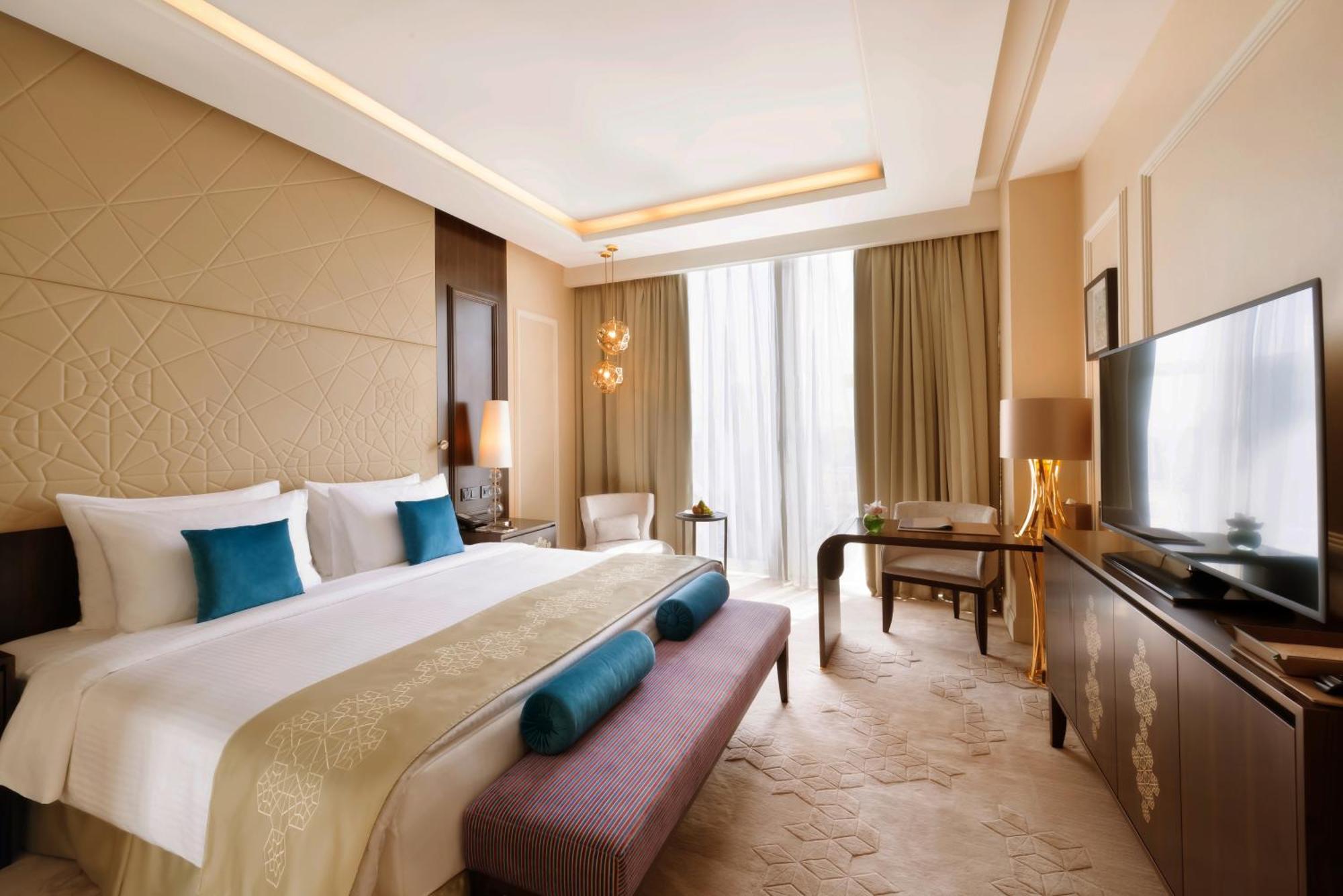 Shaza Doha Hotell Exteriör bild Deluxe Room